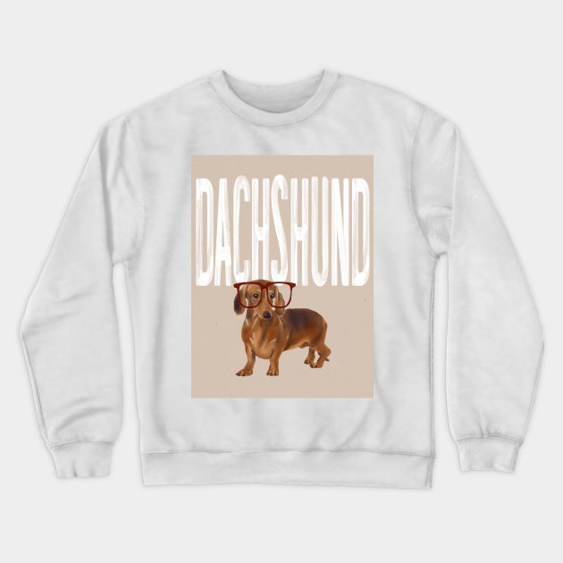 Dachshund Dog Crewneck Sweatshirt by Art Designs